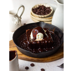 Sizzling brownie